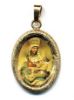 Picture of Virgin of Castelmonte Pendant 19x24 mm silver and enamel