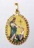 Picture of Our Lady of Sesule Medal 24x30 mm silver and enamel