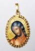 Picture of Christ the Bridegroom Pendant 24x30 mm silver and enamel