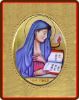Immagine di Icona Madonna 8x10 cm porcellana e legno