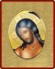 Imagen de Icono Cristo 8x10 cm porcelana y madera