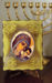 Picture of Sacred Heart of Jesus Porcellain Icon on golden board cm 15x20x2,5 (5,9x7,9x1,0 inch) for table and wall