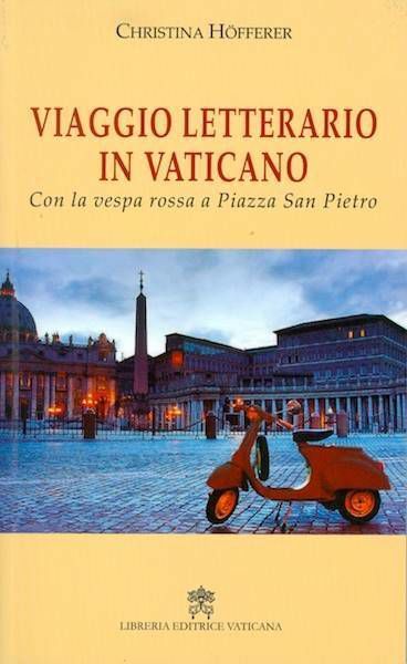 Picture of Viaggio letterario in Vaticano Con la vespa rossa a Piazza San Pietro