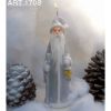 Immagine di Babbo Natale con Lanterna Candela natalizia piccola