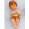 Immagine di Gesù Bambino Candela natalizia artigianale media