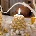 Picture of Christmas Candle Pine Cone, small