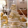 Picture of  Pine with Pearls Decorative Christmas Candle 