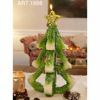 Picture of Christmas Tree with Snow Decorative Christmas Candle 