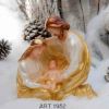 Picture of  Embrace Nativity Decorative Christmas Candle 