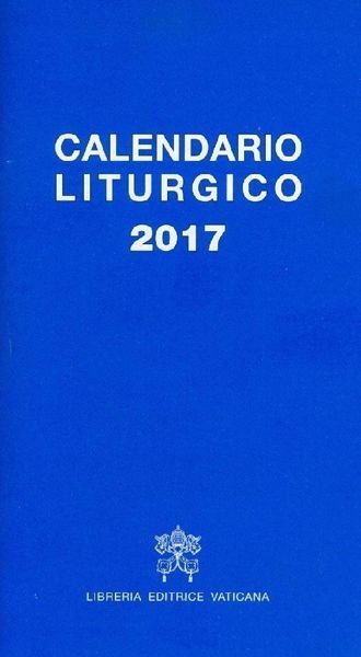 Immagine di Calendario Liturgico 2017 della Chiesa Cattolica Rito Romano