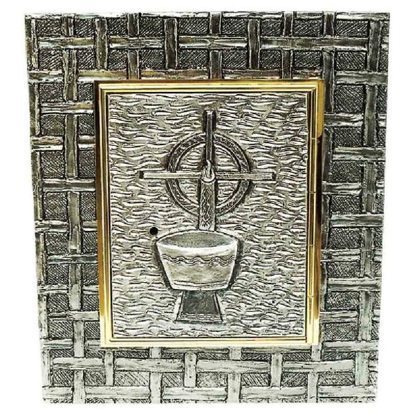 Picture of Wall Tabernacle 35x40 cm (13,8x15,7 inch) Chalice Candle