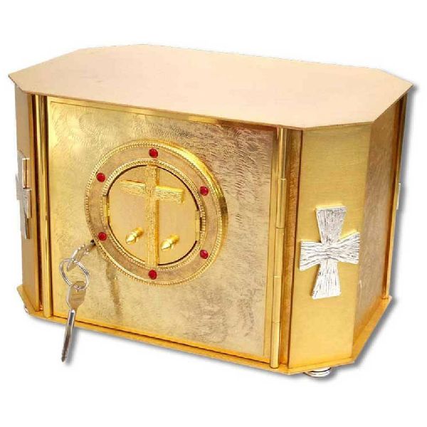 Picture of Catholic Tabernacle Exposition H. 32 cm (12,6 inch) Crosses