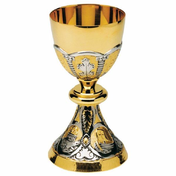Immagine di Calice sacerdotale H. 20 cm Simboli Sacri 