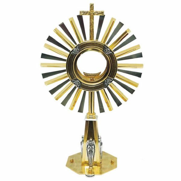 Immagine di Ostensorio con lunetta H. cm 40/50/60 Cherubini 