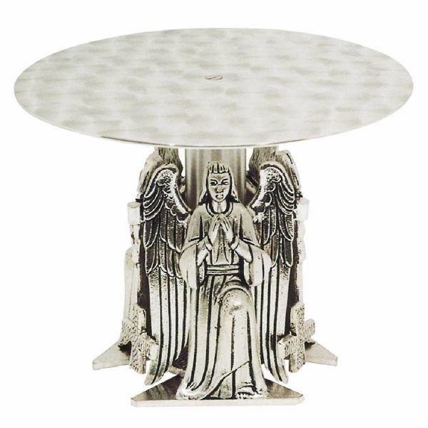 Picture of Throne Base for Monstrance H. cm 16 (6,3 inch) Angels bicolour brass Church Display