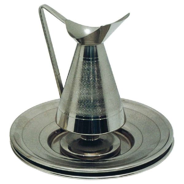 Picture of Knurled Ewer and Plates H. 18 cm (7,1 inch)