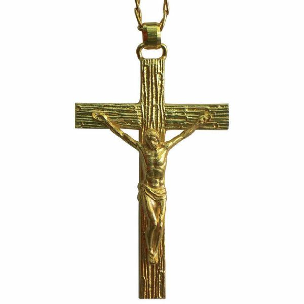 Immagine di Croce pettorale episcopale 6x10 cm Cristo