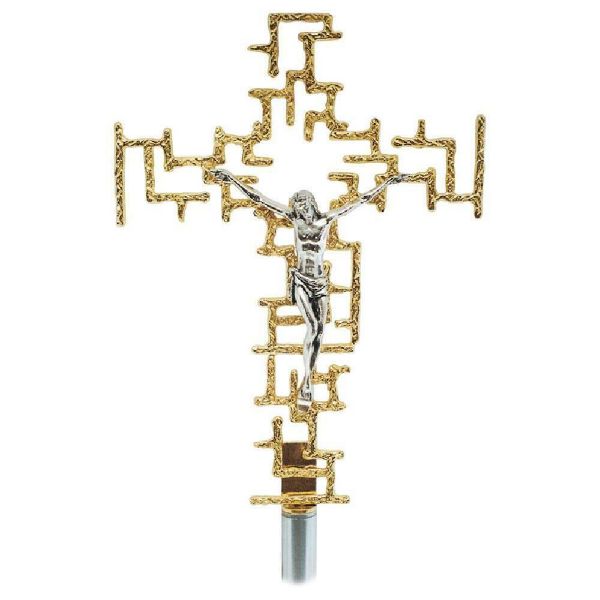 Picture of Modern Processional Cross 24x34 cm (9,4x13,4 inch) with grids