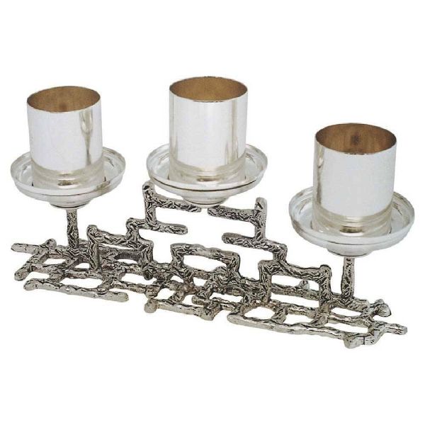 Picture of Modern Candelabra for three Candles