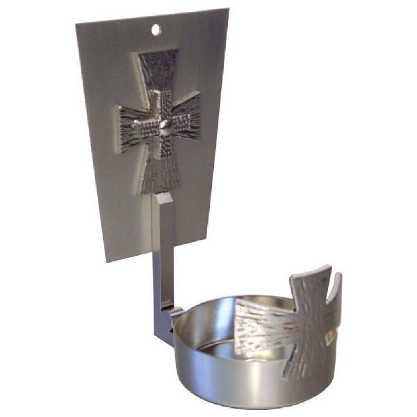 Immagine di Lampada Santissimo da muro H. 13 cm Croci lavorate