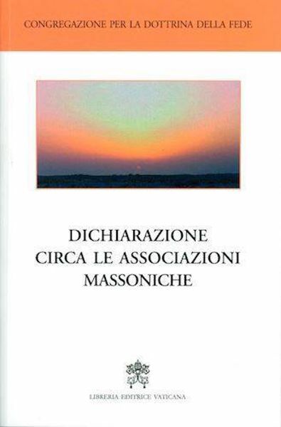 Imagen de Dichiarazione circa le associazioni massoniche (Latino)