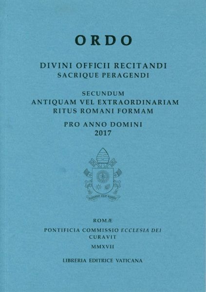 Immagine di Ordo Divini Officii Recitandi Sacrique Peragendi pro Anno Domini 2017
