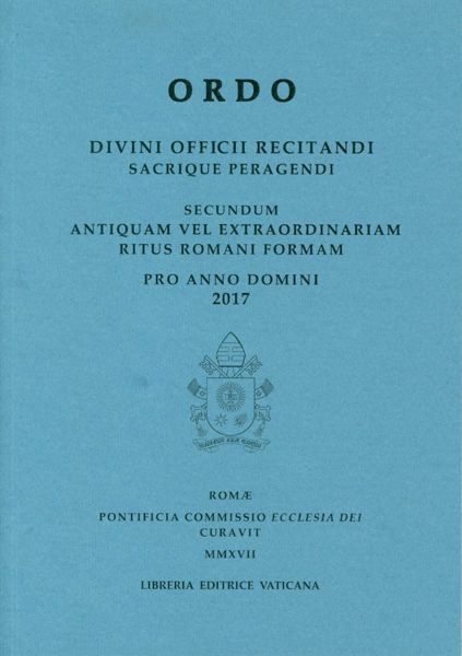 Picture of Ordo Divini Officii Recitandi Sacrique Peragendi pro Anno Domini 2017