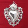 Imagen de Ex Voto Corazón Llama Ángeles y Filigrana