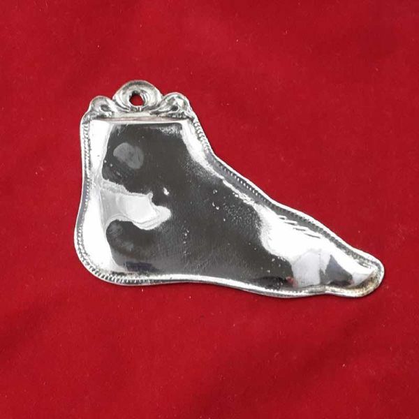 Picture of Foot granted wish for health - Gold or silver plated Ex Voto