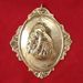 Picture of St. Anthony - Oval gold or silver plated Confraternity Medallion