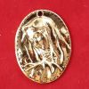 Picture of Virgin Mary oval brass Medal
