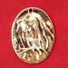 Picture of Virgin Mary - Gold or silver plated oval Medal 