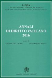 Annali di diritto vaticano 2016