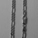 Picture of 3+1 Figaro Chain Silver 925 cm 60 (23,60 in) Unisex Woman Man 