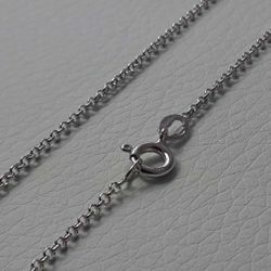 Picture of Cable Rolo Chain Silver 925 cm 50 (19,7 in) Unisex Woman Man 