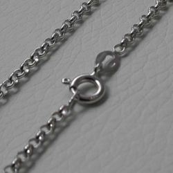 Picture of Cable Rolo Chain Silver 925 cm 90 (35,8 in) Unisex Woman Man 