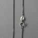 Picture of Curb Chain Necklace Silver 925 cm 40 (15,7 in) Unisex Woman Man Boy Girl 