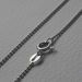 Picture of Beads Chain Necklace Silver 925 cm 40 (15,7 in) Unisex Woman Man Boy Girl 