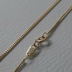 Picture of Curb Chain Yellow Gold 18 kt cm 50 (19,7 in) Unisex Woman Man 