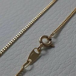 Picture of Curb Chain Yellow Gold 18 kt cm 60 (23,60 in) Unisex Woman Man 