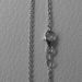Picture of Cable Rolò Chain White Gold 18 kt cm 42+3 (16,5+1,2 in) Unisex Woman Man 