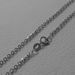 Picture of Cable Rolo Chain White Gold 18 kt cm 50 (19,7 in) Unisex Woman Man 