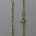 Picture of Cable Rolò Chain Necklace Yellow Gold 18 kt cm 45 (17,7 in) Unisex Woman Man Boy Girl 