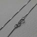 Picture of Box Chain Necklace White Gold 18 kt cm 40 (15,7 in) Unisex Woman Man Boy Girl 