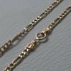 Picture of Yellow gold 18k Italian Figaro Chain 50 cm (19,7 inch)