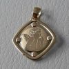 Picture of Angel Medal (Raphael) gr 1,2 yellow gold 18k