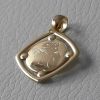 Picture of Angel Medal (Raphael) gr 1,2 yellow gold 18k