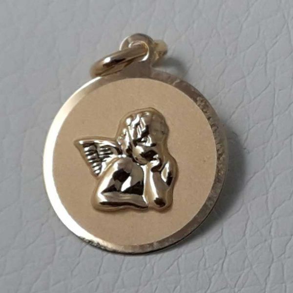 Immagine di Medaglia Angelo di Raffaello gr 1 oro giallo 18k