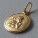 Picture of Angel of Raphael Coining Sacred Medal Round Pendant gr 2,4 Yellow Gold 18k for Woman, Boy and Girl