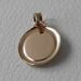 Picture of Madonna Virgin Mary Sacred Oval Medal Pendant gr 1,1 Yellow Gold 18k for Children (Boys and Girls)